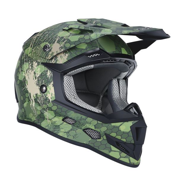 Casco Nexx Sx10 Camo Military Green moto